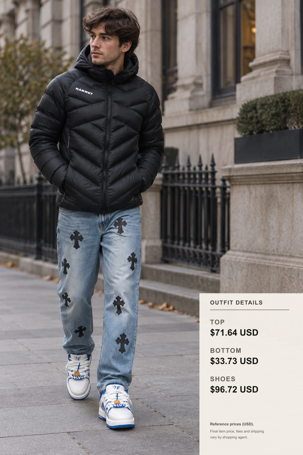 Mammut Fall-Winter Jacket Color Styling Guide outfit 1 full-body street style for fashionreps