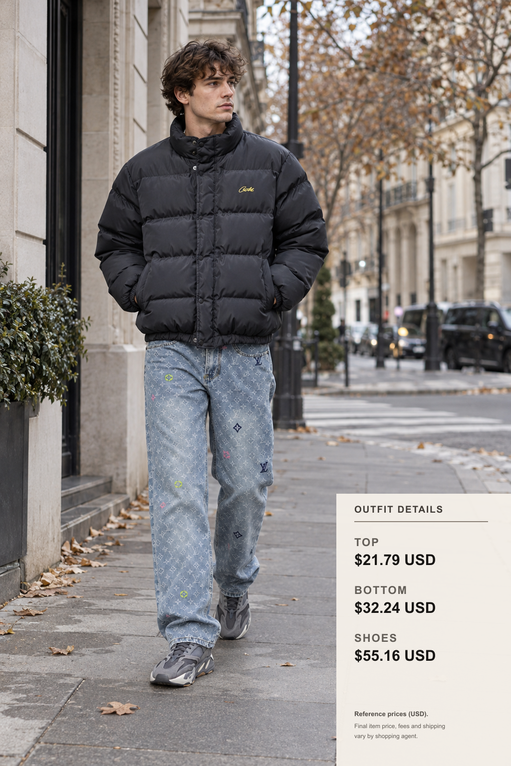 Mammut Fall-Winter Jacket Color Styling Guide outfit 2 full-body street style for fashionreps