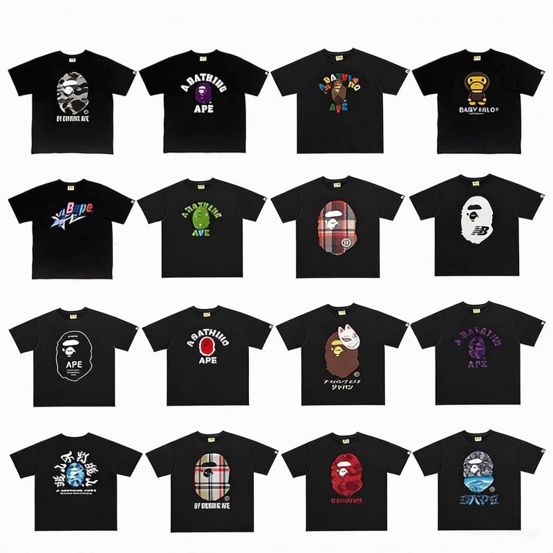 Bape Classic Monkey Print T-Shirt Collection Review: Measured, Worn, Washed