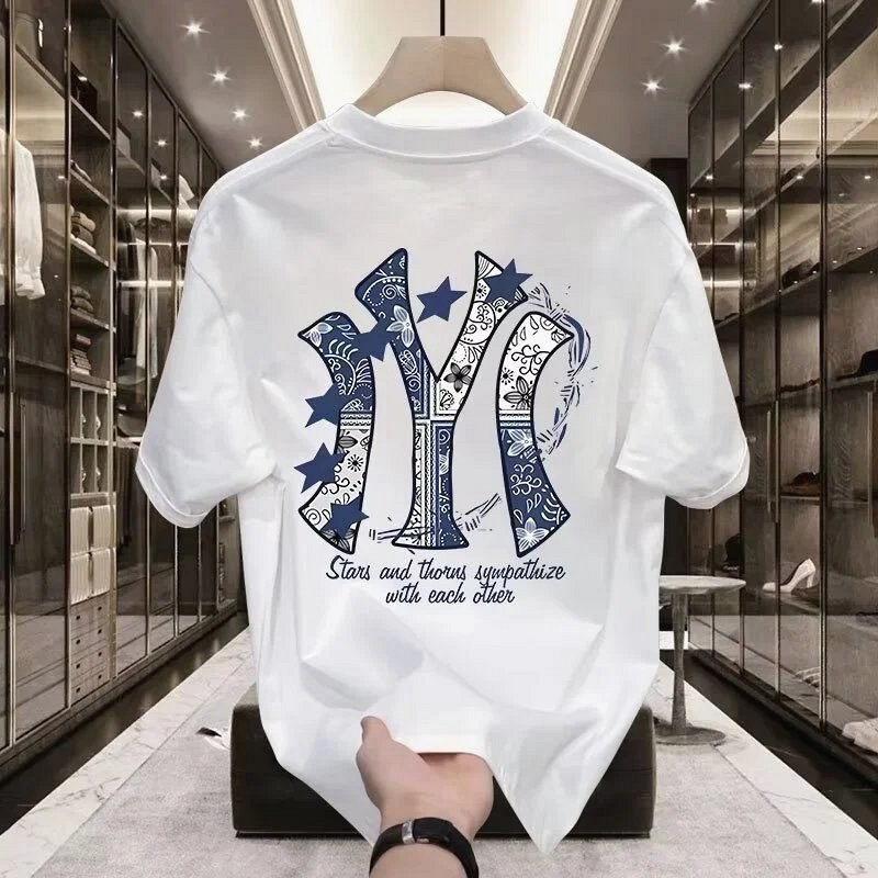 MLB Blue Printed Streetwear T-Shirt Review: A $3.73 Milk-Silk Tee vs. the Print-Quality Complaints