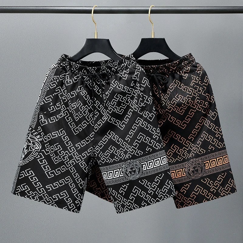 Versace Black Shorts in Everyday Casual Style Review: Greek-Key Trim, Zero Stretch, and Two Flats We Had to Ask For